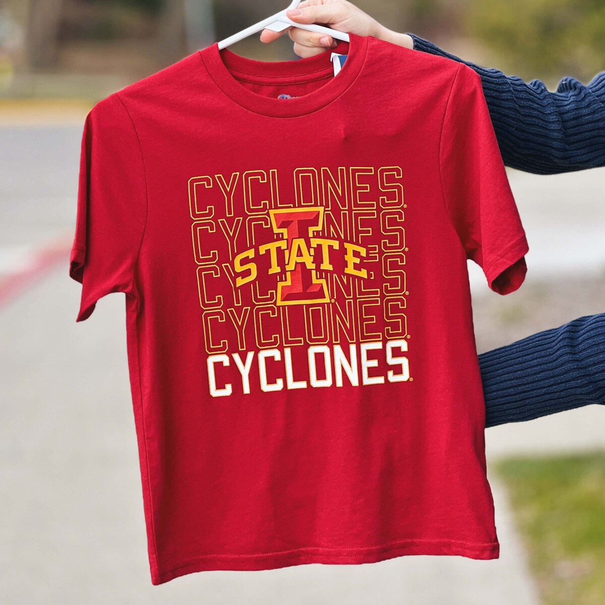Champion® Youth I-State Cyclones Cardinal T-Shirt